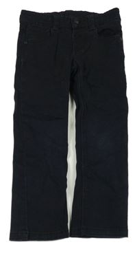 Černé plátěné kalhoty Dopodopo