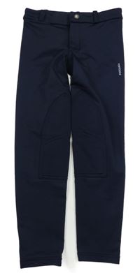 Tmavomodré jezdecké kalhoty Fouganza