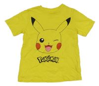 Žluté tričko s Pikachu H&M