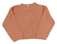 Meruňkový crop svetr zn. Topolino