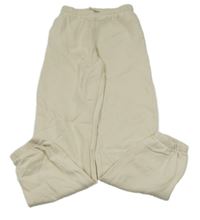 Smetanové tepláky H&M