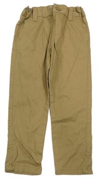 Béžové plátěné chino kalhoty Denim Co.