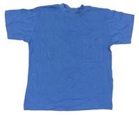 Modré tričko s kapsou Adams