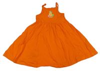 Oranžové šaty s ananasem Primark