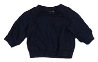 Tmavomodrá mikina H&M