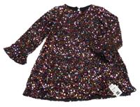 Nové - Barevné flitrové šaty Dunnes