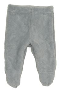 Světlešedé plyšové polodupky 