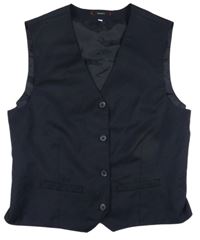 Tmavomodrá slavnostní vesta 