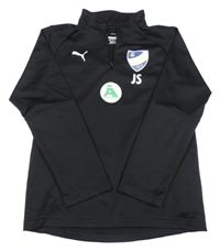 Černá sportovní mikina s nápisy PUMA 
