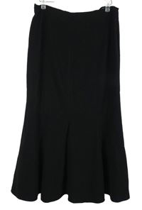 Dámská černá midi sukně F&F
