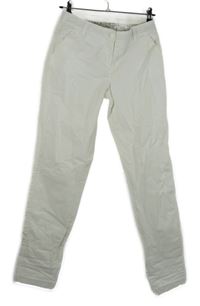 Dámské bílé plátěné chino kalhoty Blue Motion 