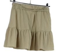 Dámská béžová strukturovaná sukně Shein 