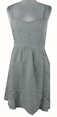 Nové - Dámské černo-bílé vzorované šaty H&M