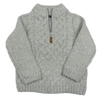 Světlešedý svetr Next