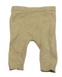 Béžové žebrované kamaše M&S