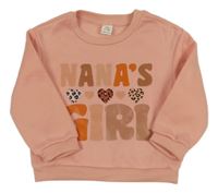 Růžová mikina s nápisem Shein