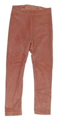 Růžové plyšové legíny Lupilu