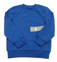 Nové - Kobaltově modrá mikina F&F