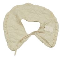 Nové - Béžová šusťáková prošívaná zateplená pelerína Primark