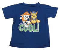 Tmavomodré tričko s Paw Patrol Nickelodeon