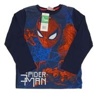 Nové - Tmavomodré triko se Spider-manem Marvel