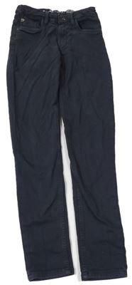 Tmavošedé tapered leg rifle Gargia jeans