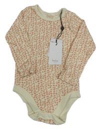 Nové - Smetanové květované body M&Co.
