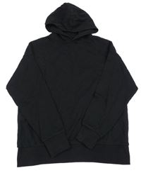 Černá mikina s kočičkou a kapucí OVS