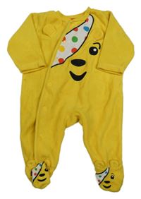 Žlutý overal s medvídkem Pudsey George