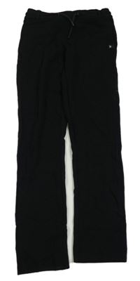 Černé teplákové chino kalhoty Nik&Nik