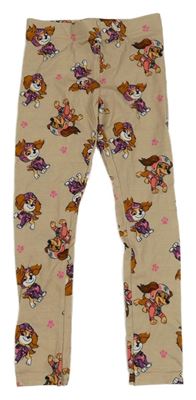 Béžové legíny se Skye a Liberty H&M