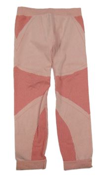 Červené melírované spodní funkční kalhoty Lupilu