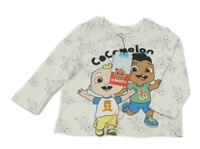 Nové - Bílé triko s Cocomelon Shein