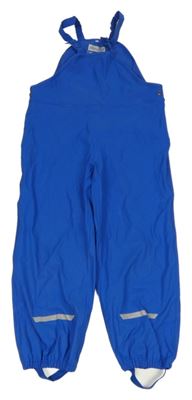 Modré nepromokavé laclové kalhoty C&A