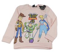 Nové - Světlerůžová mikina s Toy Story Primark