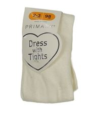 Nové - smetanové punčocháče Primark