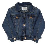 Tmavomodrá riflová bunda s kapsami Denim Co.