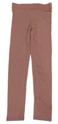 Světlerůžové spodní legíny H&M