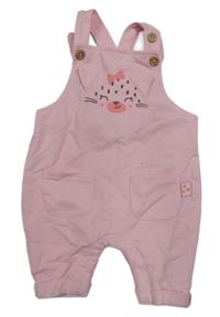 Růžové laclové tepláky s čumákem 