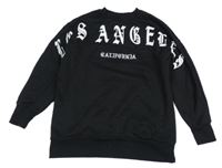 Černá mikina s bílým nápisem Primark