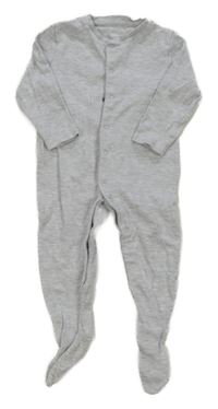 Šedý melírovaný overal Primark