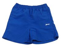 Modré sportovní kraťasy s logem Slazenger