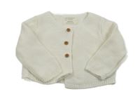 Bílý propínací svetr Primark