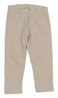 Světlerůžové legíny H&M