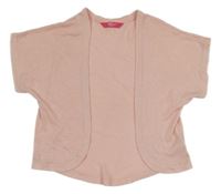Světlerůžové svetrové bolerko 