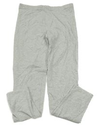 Světlešedé melírované legíny George