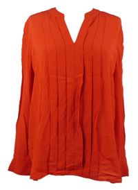 Dámská červená halenka s plisováním Steffen Schraut 