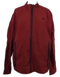 Pánská karmínová šusťáková jarní bunda DG´S drifter 