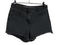 Dámské šedé riflové kraťasy s vysokým pasem Next 