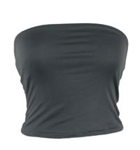 Dámský šedý bandeau top Shein 